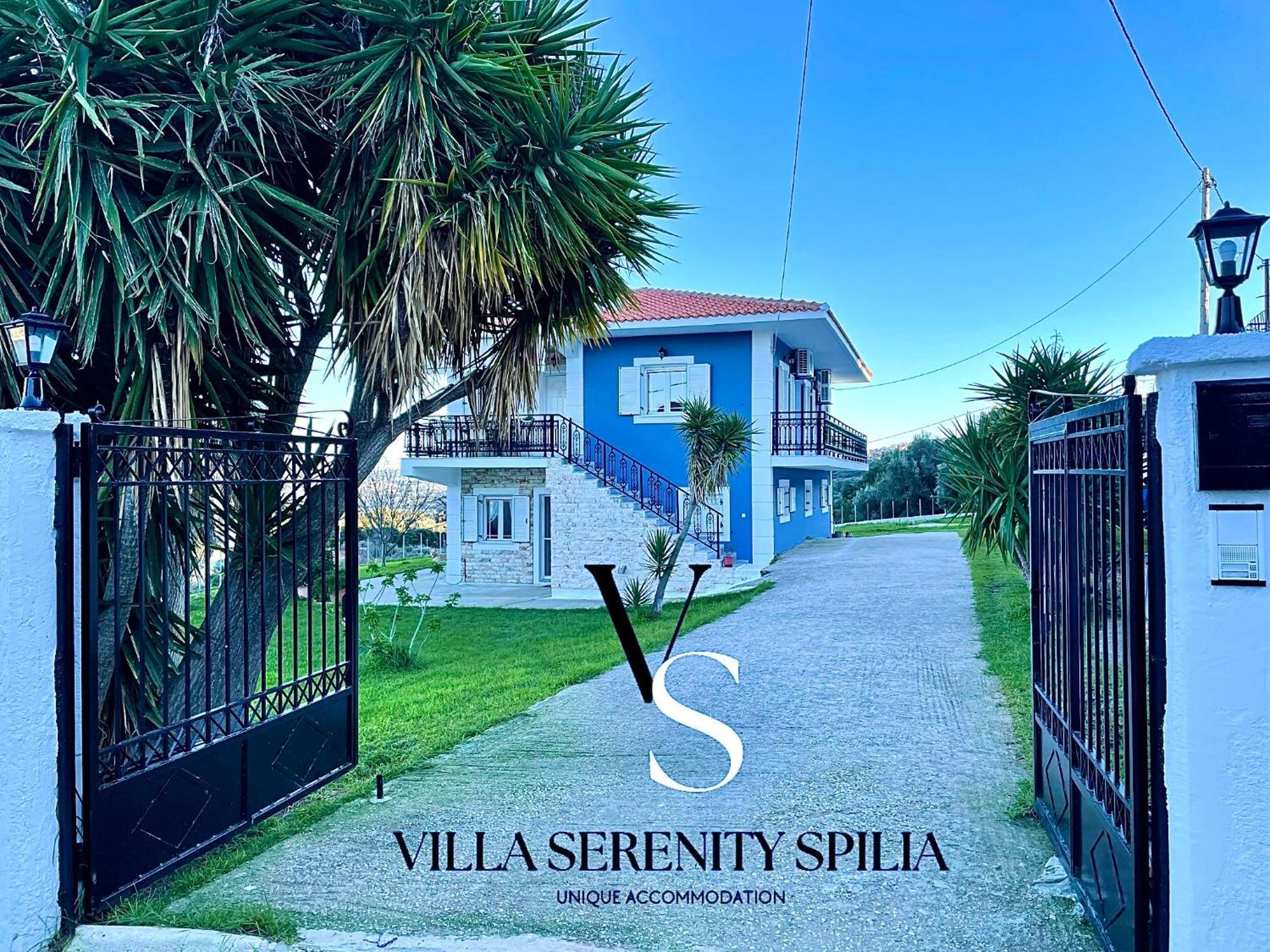 Villa Serenity Spilia Garden Floor Аргостолион Экстерьер фото