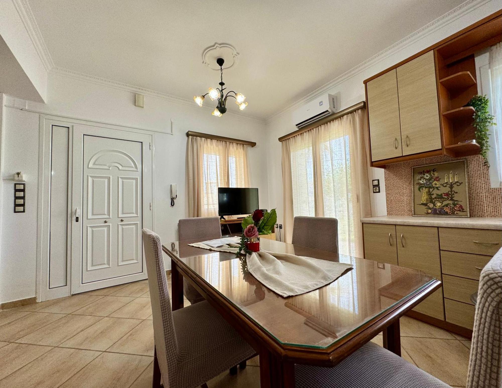 Villa Serenity Spilia Garden Floor Аргостолион Экстерьер фото